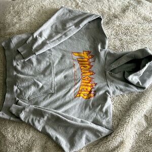Size small grey Thrasher Women’s hoodie